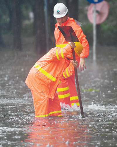 台风山竹来袭,多地全力应对