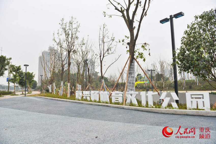 荒地变公园 重庆首批社区体育文化公园开放