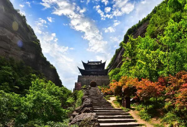 劍門蜀道劍門關旅游景區。廣元市文廣旅局供圖
