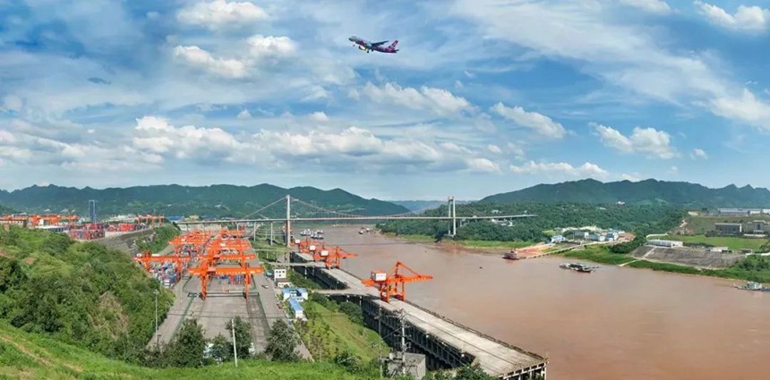 果园港码头（资料图） 林丽江 摄