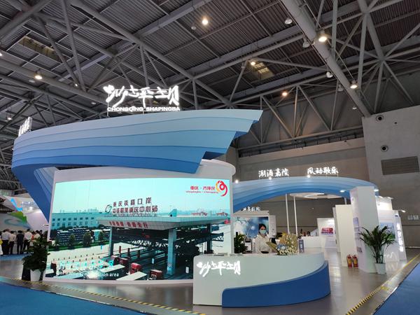 沙坪坝区展厅。林霞摄