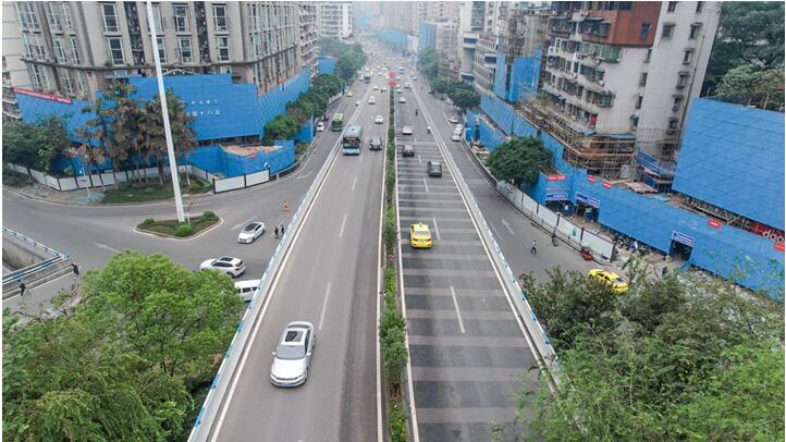 石杨路示范段整治项目。九龙城市更新公司供图