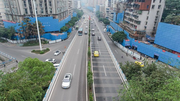 石杨路示范段整治项目。九龙城市更新公司供图