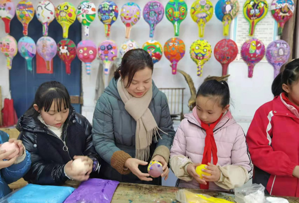 艺术特色教育。向阳小学供图