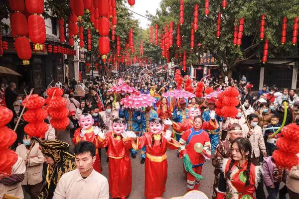 春節假期渝北文旅市場。渝北區文化旅游委供圖