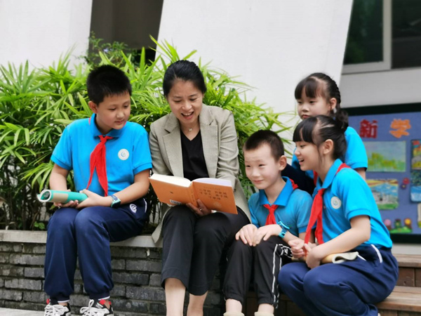 教学掠影。大渡口区双山实验小学供图
