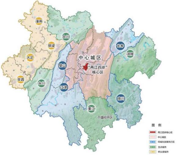 2020年主城都市区居民通勤特征调查及通道建设方案。重庆市设计集团供图