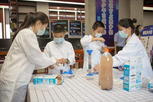 西部（重慶）科學城“科學少年”科普活動。西部（重慶）科學城供圖