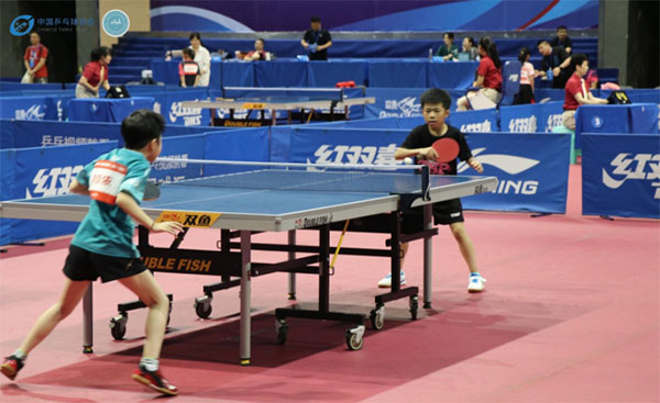 2023年全国少儿乒乓球锦标赛预赛在万盛举行
