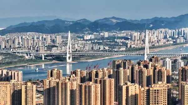 优美的城市风景。解国清摄