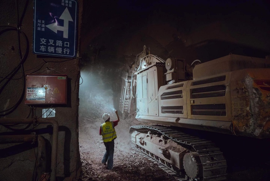 施工现场。中铁八局供图