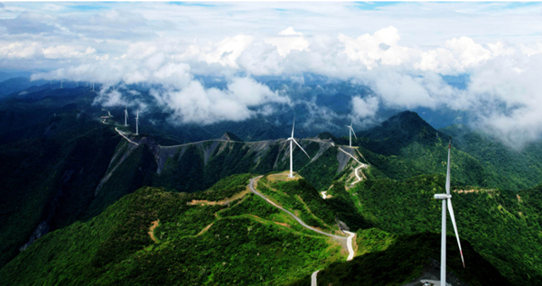 石柱風電。羅賢為攝