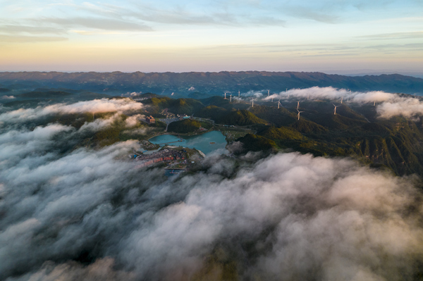 丰都南天湖景色优美。南天湖旅游度假区供图