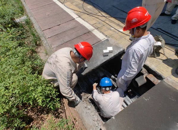 搶修現場。國網重慶永川供電公司供圖