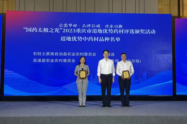 頒獎儀式現場。巫溪縣融媒體中心供圖
