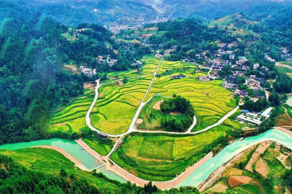 太極河流綜合治理。王華鬆 攝