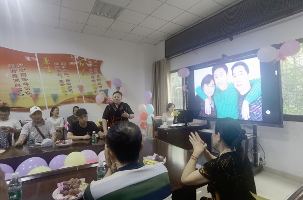 活动现场。龙石路社区供图