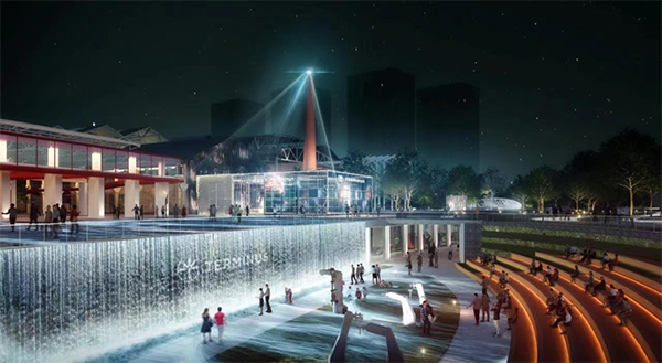 重慶特鋼廠城市更新項目。沙坪壩發布供圖
