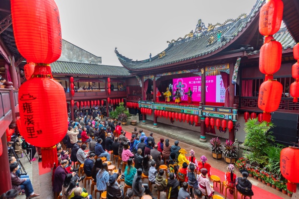 雍溪古戲樓。大足區委宣傳部供圖