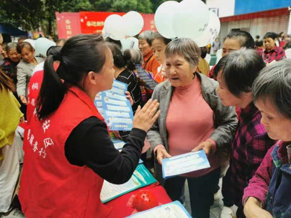 活動現場。寶桐路社區供圖