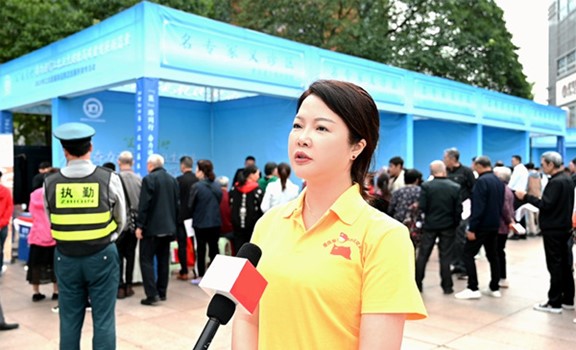 活动现场。重庆爱尔眼科医院总院供图