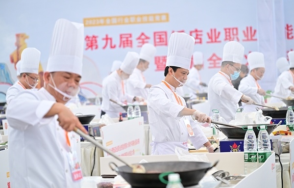 比赛现场。郭旭摄