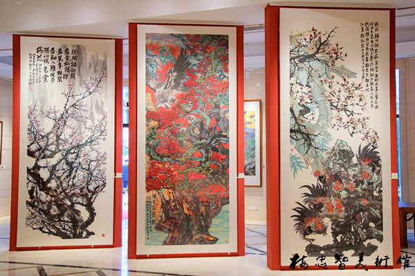 梅忠智美術館作品展示。活動方供圖