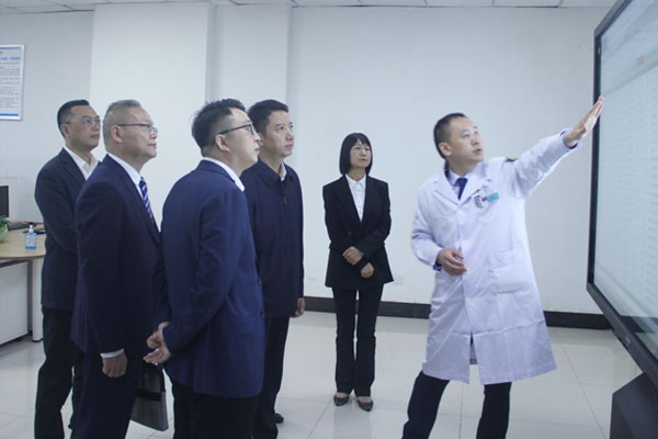 調研現場。奉節縣人民醫院供圖