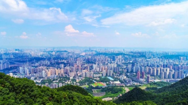 沙坪坝城市风貌。沙坪坝区委宣传部供图