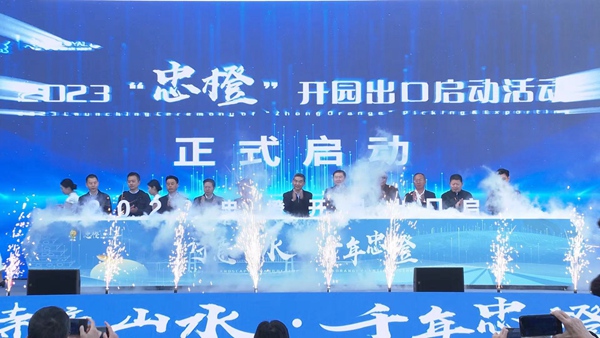 启动仪式。忠县商务委供图
