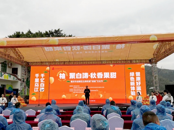 戰柚文化節現場。蔣海濤攝