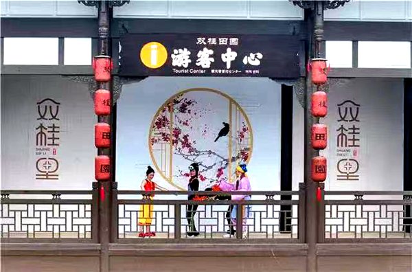 梁平灯戏。熊伟摄