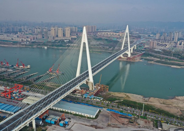 白居寺长江大桥。重庆设计集团供图