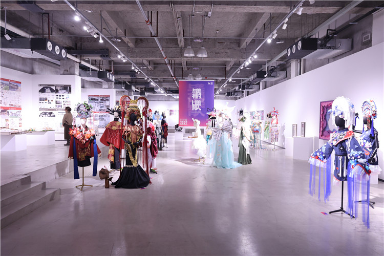 展览现场。重庆文化艺术职业学院供图