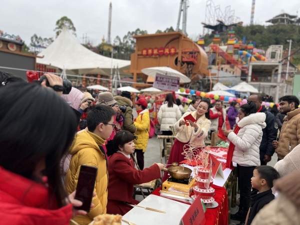 活动现场。景区供图