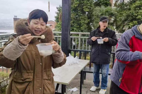 活动现场。麻柳嘴镇供图