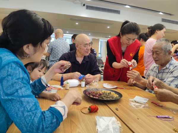 活动现场。双桐路社区供图