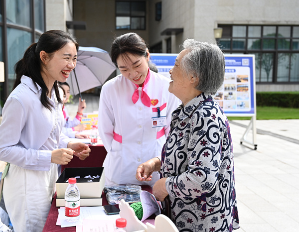 活动现场。重庆医科大学附属第二医院供图