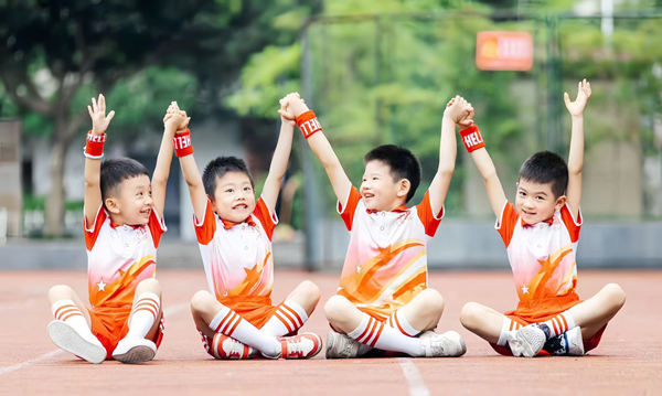 学生风貌。重庆市大渡口小学供图