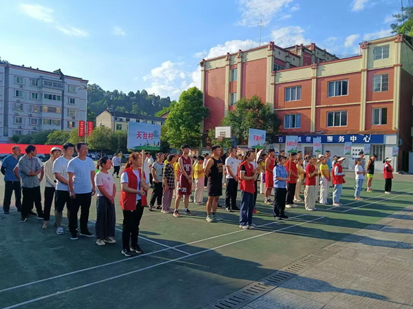 活动现场。石滩镇供图