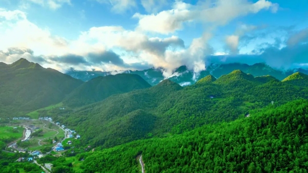 满月镇美景。开州区文旅委供图