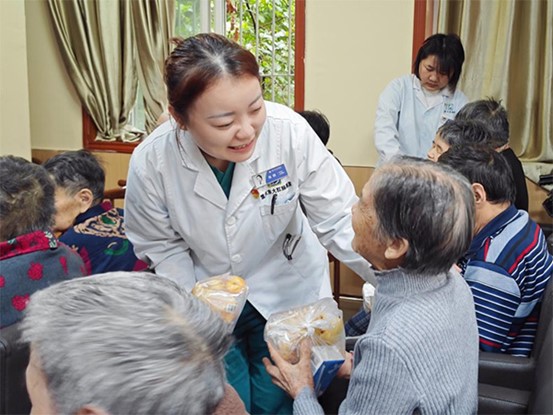 活動現場。重慶東大肛腸醫院供圖