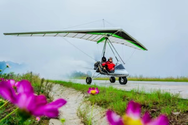 低空飞行基地。安澜镇供图