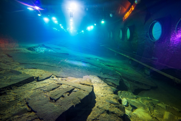 白鶴梁水下博物館。涪陵區文旅委供圖