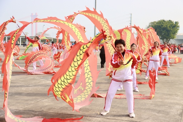 活动现场。寸滩街道供图