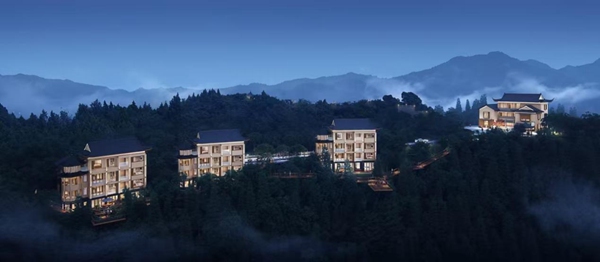 巫山县民宿集群。巫山县文旅委供图