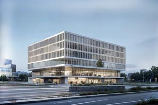 華夏城新建智慧停車樓、社區商業項目。兩江新區建設局供圖