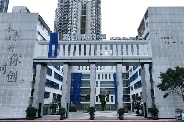 校园环境。江北区新村同创小学供图