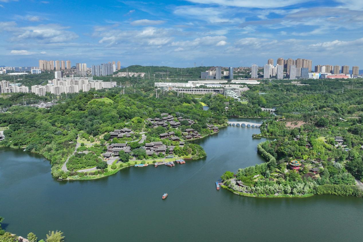 園博園風光。 重慶園博園供圖