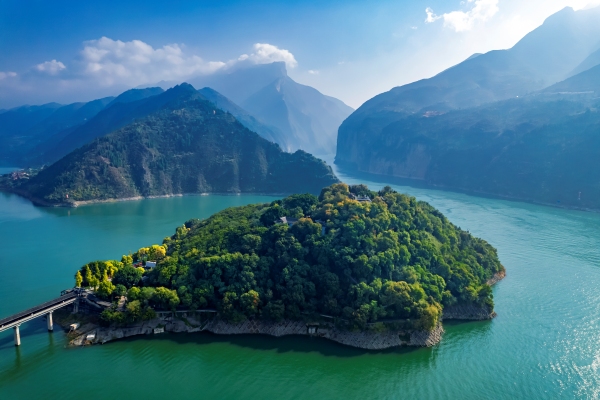 白帝城景区。重庆赤甲集团供图